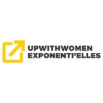 Logo flèche sortant d'un carré